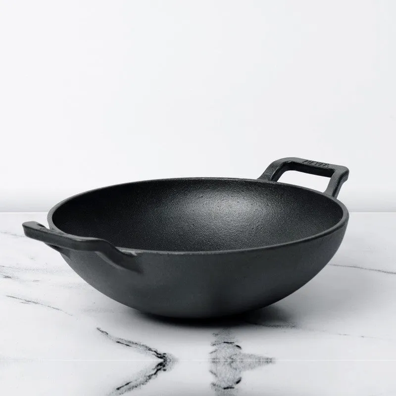 Meyer Cast Iron Kadhai - 2500 mL media 3
