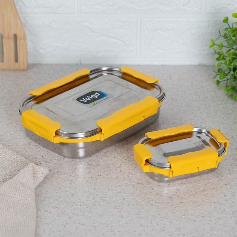 Ligo Yellow Lunch Box (800/150 mL) - Two Piece Set media 4