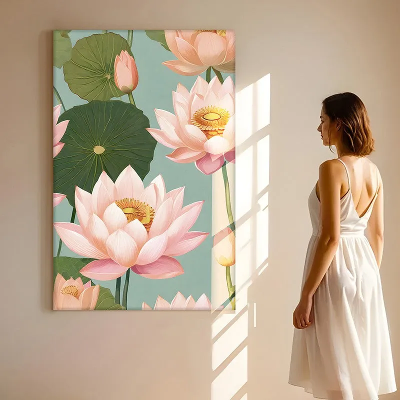 Florence Lotus Wall Art media 4