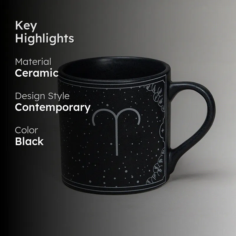 Aries Ceramic Coffee Mug (300 mL) media 2