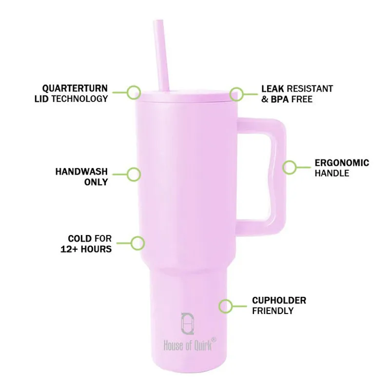 Hydra Boost Stainless Steel Tumbler (1200 ML) - Lavender media 3