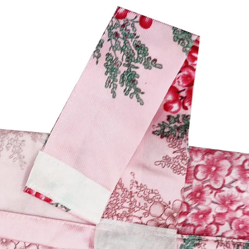 Rosamund Floral Artificial Silk Curtain - Set Of Two media 3