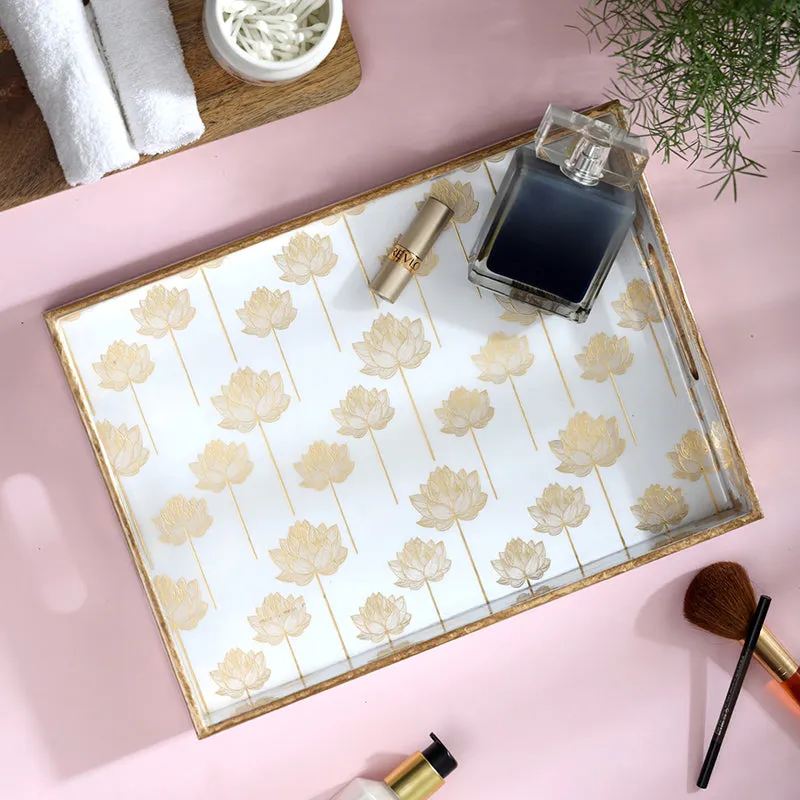 Lotus Lumina Enamel Coated Serving Tray media 8