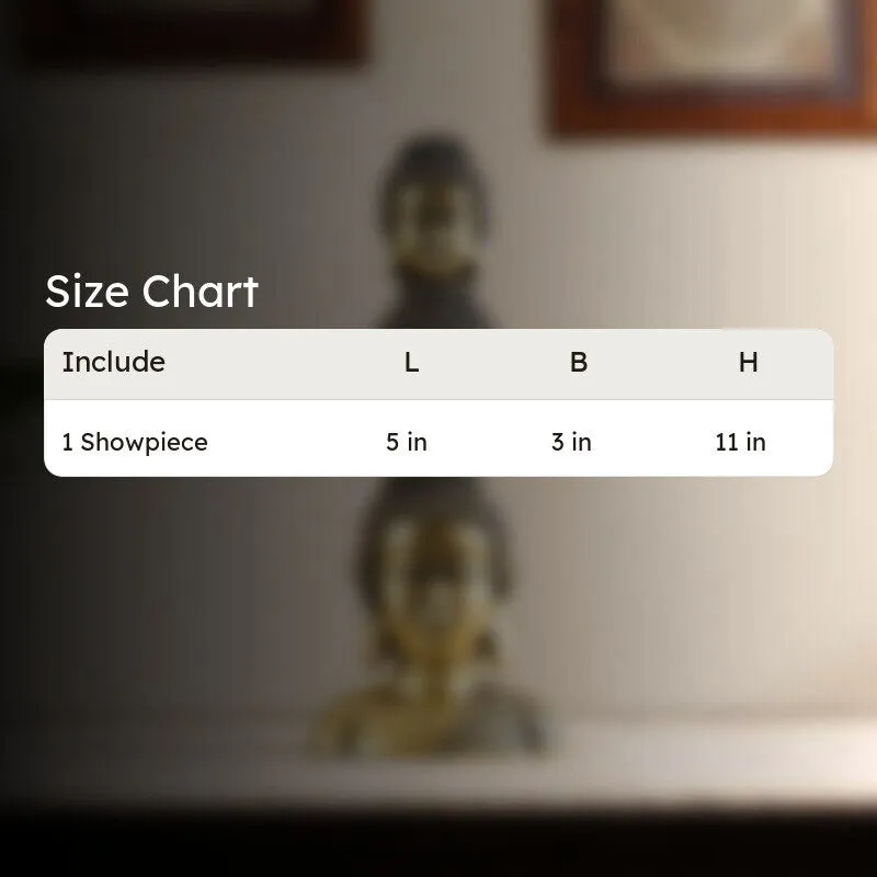 Ornate Buddha Showpiece media 9