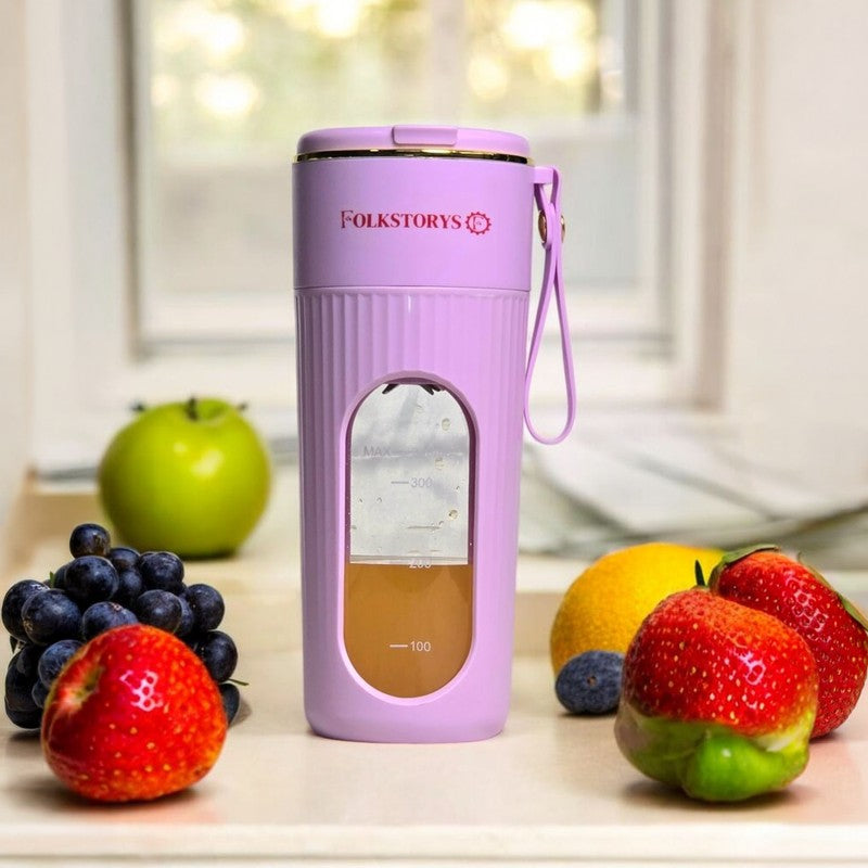 Portable Plastic Mixer - Purple media 3