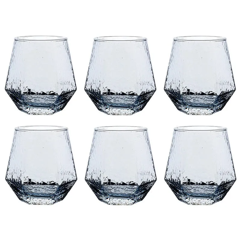 Linea Glass Round Scotch Glasses (300 mL Each) - Set Of Six media 3