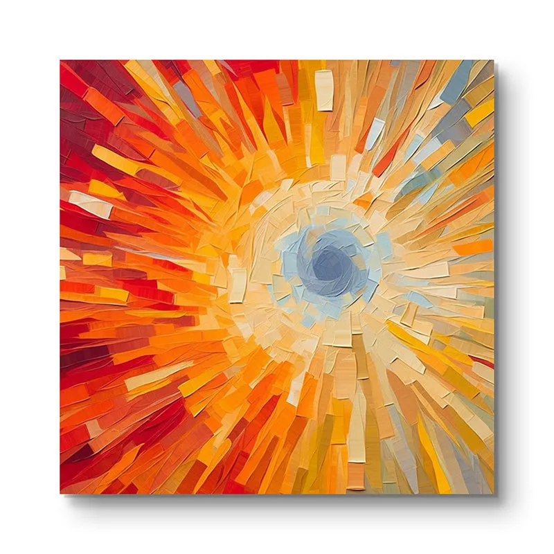 Fireburst Wall Painting media 3