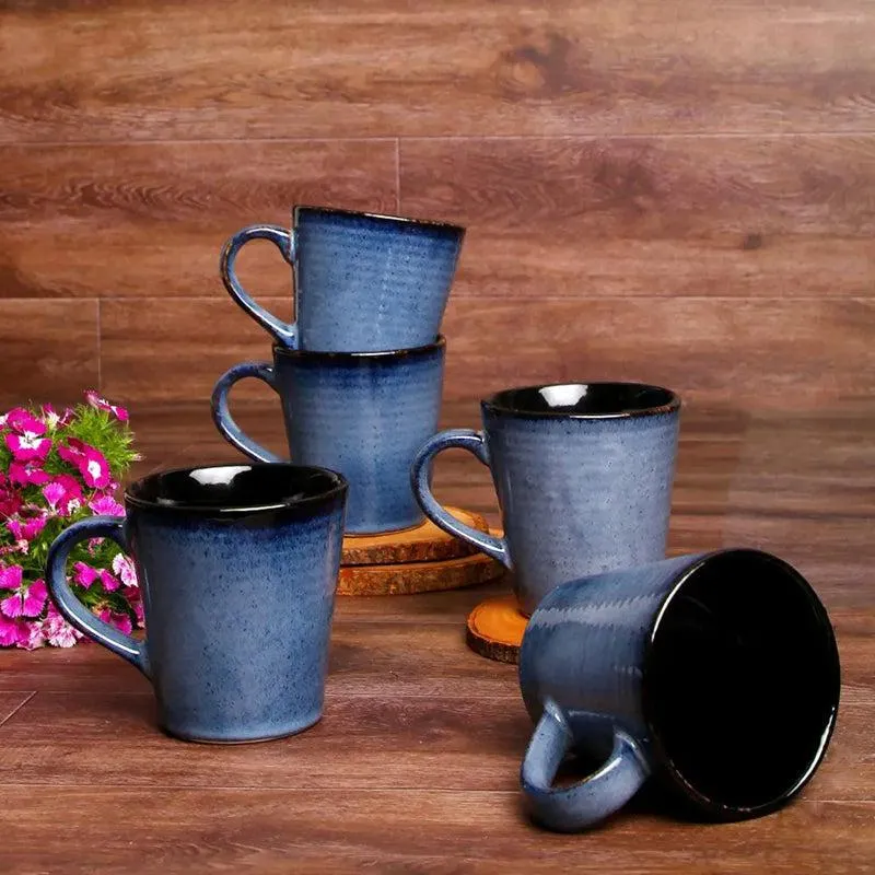 Koda Ceramic Tea Cup (240 mL Each) - Set of Two media 4