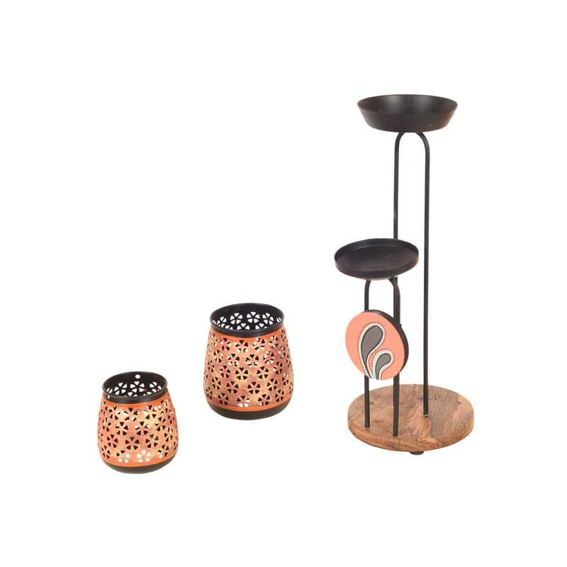 Moroccan Salma Tealight Holder - Set Of Two media 5
