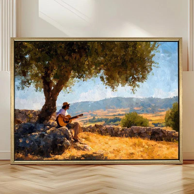 Country Ballad Canvas Wall Painting With Frame media 4