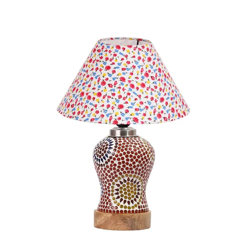 Aranya Fleura Arbor Wooden Table Lamp - Multicolor media 4