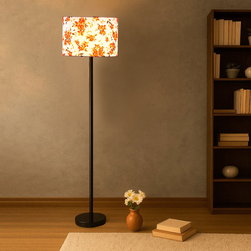 Fleur Rodin Floor Lamp - Orange
