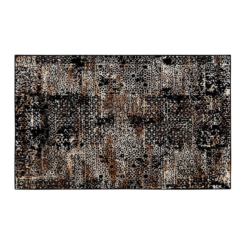 Alda Non-Anti Skid Nylon Dhurries - Black & Brown media 3
