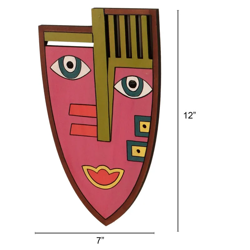 Raagavi Mask Wooden Wall Accent media 7