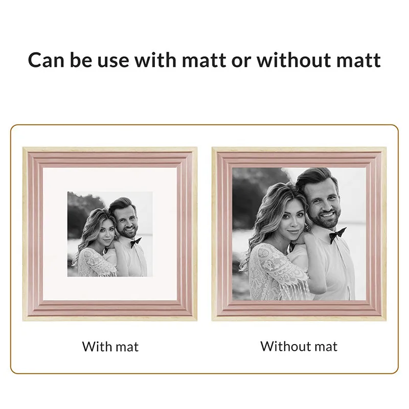 Time & Timber Lite Photo Frame (Pink) - Set Of Four media 5