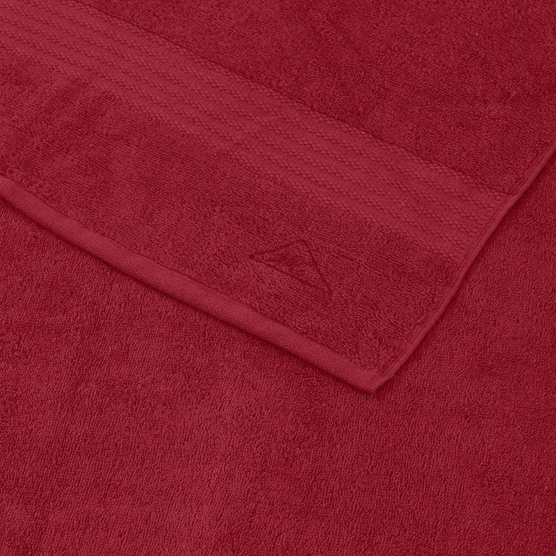 Monte Carlo Dry Nest Pure Cotton Bath Towel - Maroon media 7