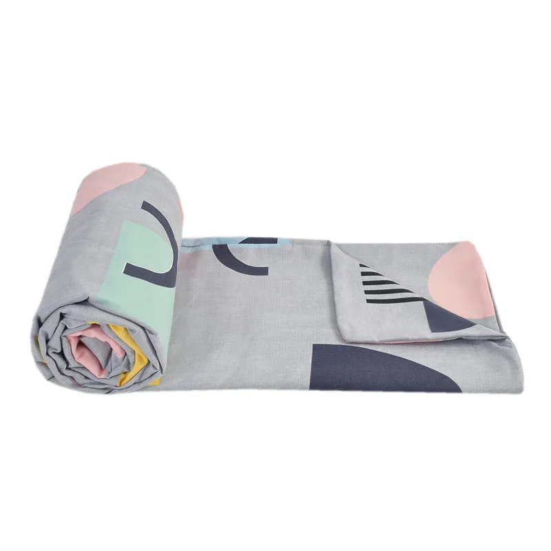 Vibrant Fade Cotton Duvet Cover - 210 TC media 5