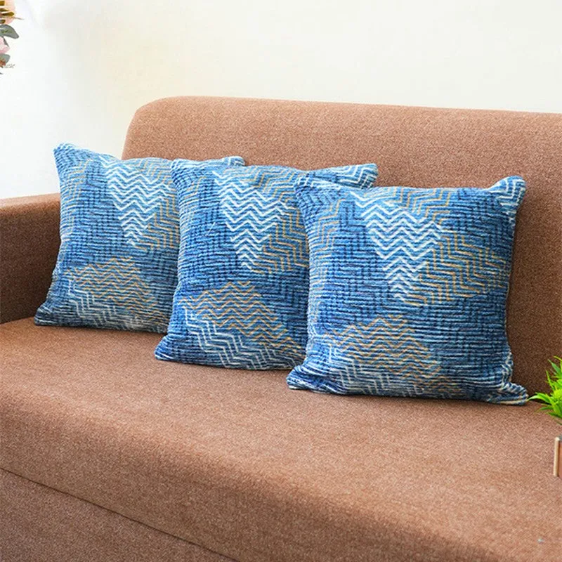 ModMatrix Cushion Cover (Blue) - Set Of Three media 1