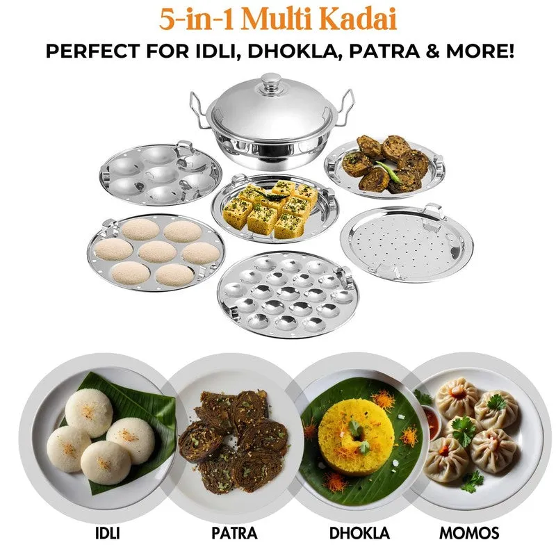 Kraft Heat Craft Idli Maker (5000 mL) - Seven Piece Set media 6