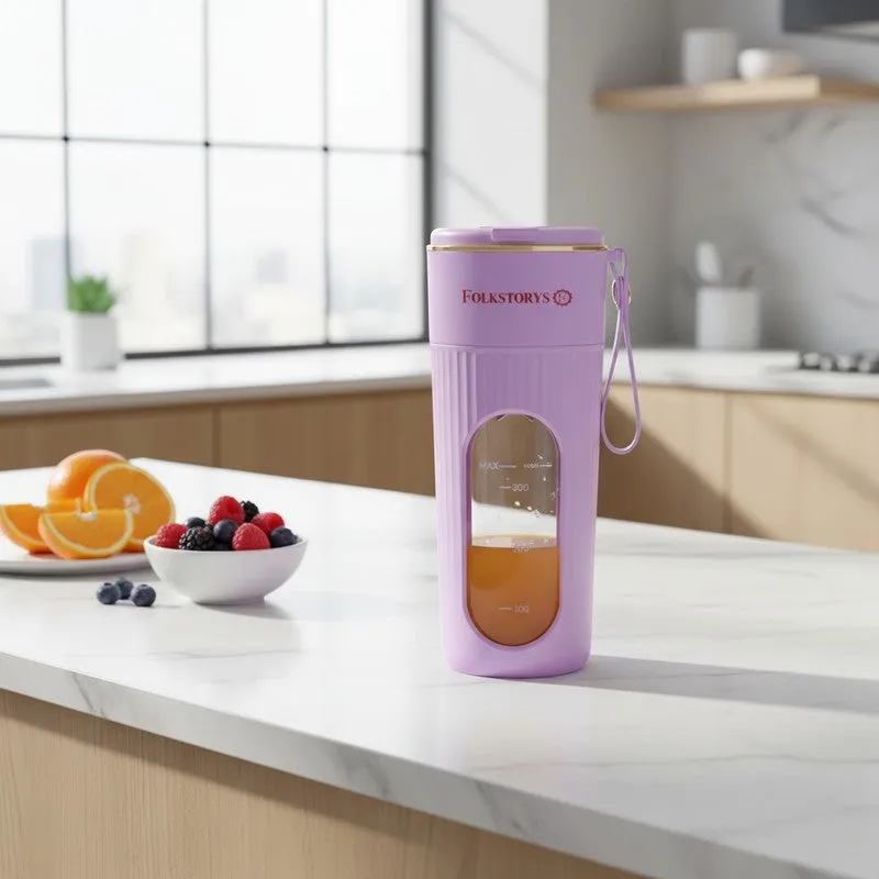 Portable Plastic Mixer - Purple media 1