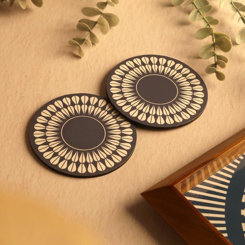 Manjula Floral Coaster - Set Of Two