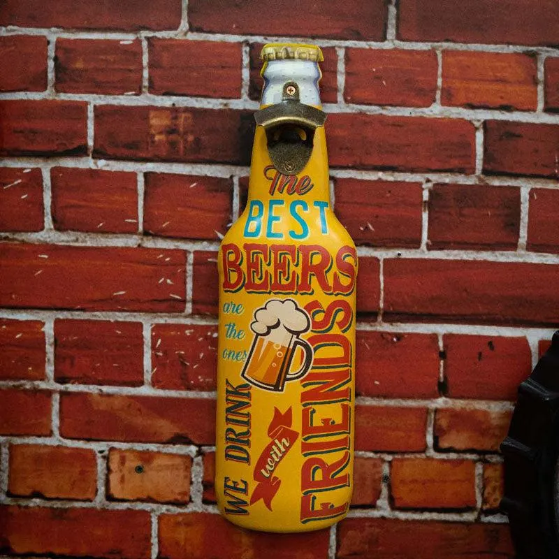 The Best Beers With Friends Bottle Opener media 1