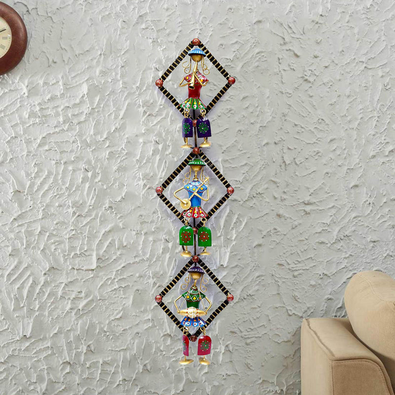 Tribal Forms Iron Wall Accent