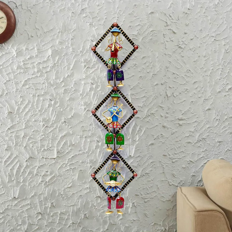 Tribal Forms Iron Wall Accent media 1