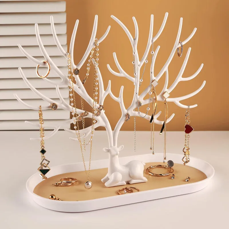World Tree Jewellery Organizer - White media 1
