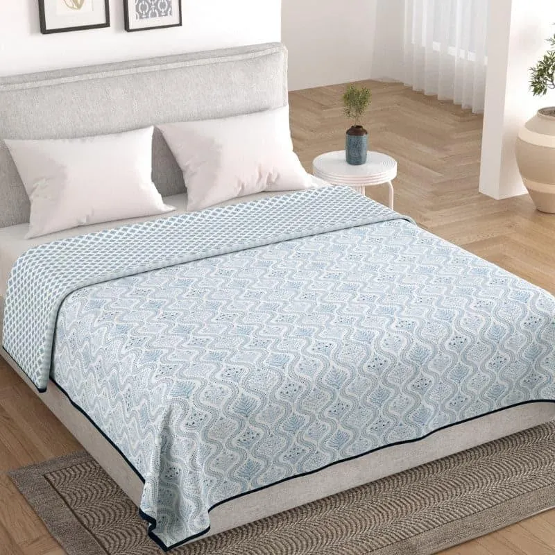 Gemma Ethnic Reversible Cotton Dohar  - 100 GSM media 1