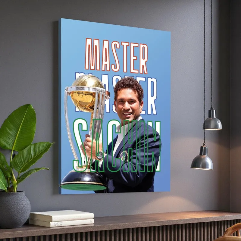 MasterBlaster Sachin Canvas Wall Art media 6