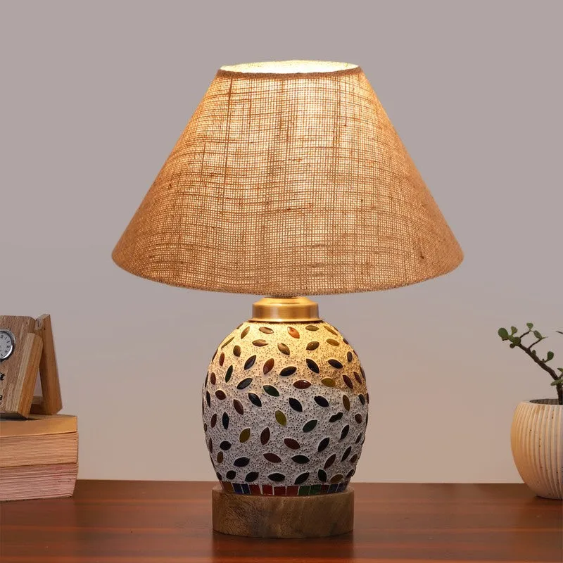 Velorae Wooden Table Lamp - Multicolor media 3