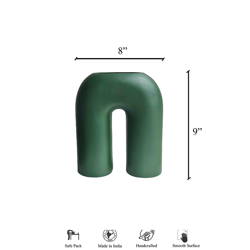 Ziska U Vase - Green media 3