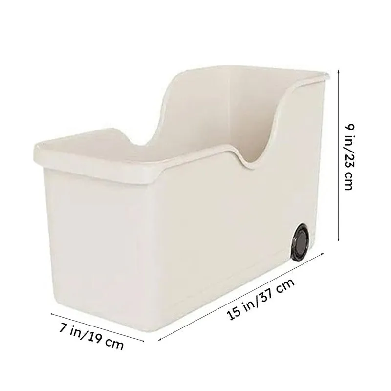 Flex Cart Storage Box With Wheels - Set Of Two media 14