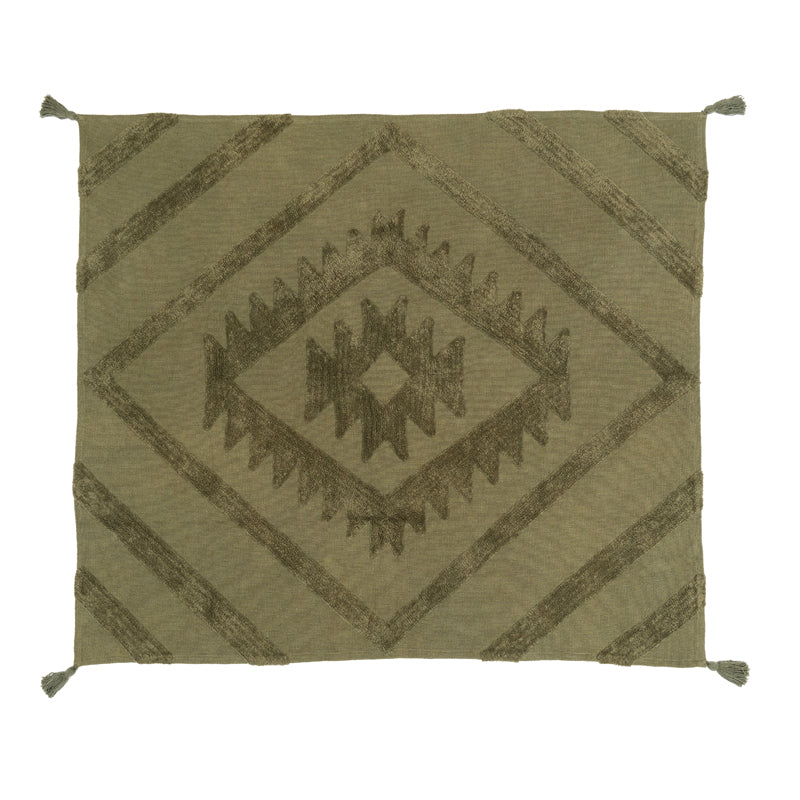 Nixia Table Tufted Tassled Throw - Rectangle media 5