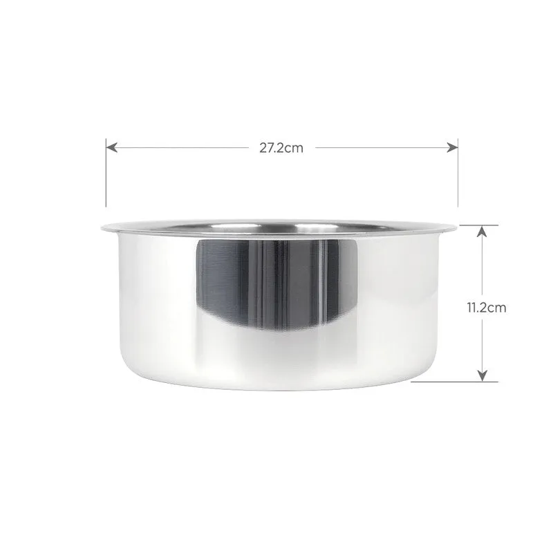 Meyer Stainless Steel Pateela with Lid - 4900 mL media 11