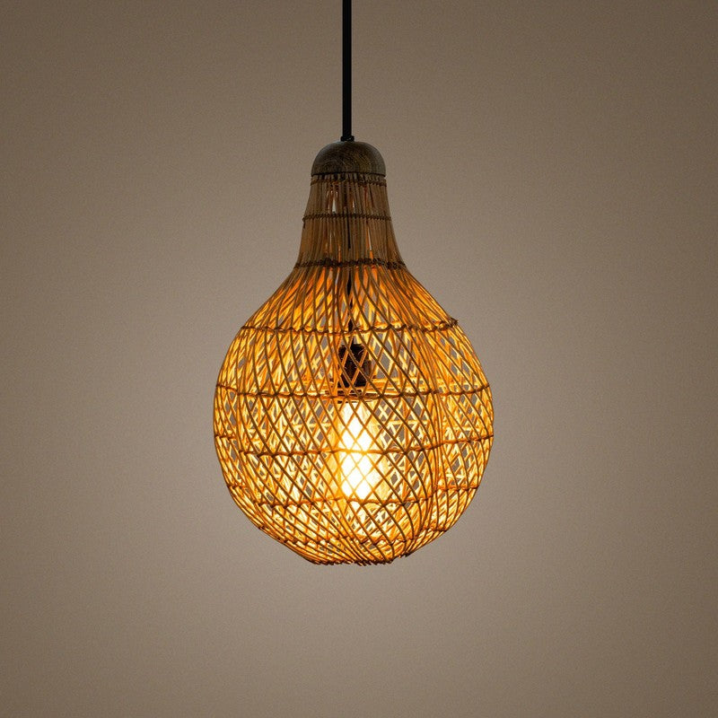 Orange Tree Cage Ceiling Lamp