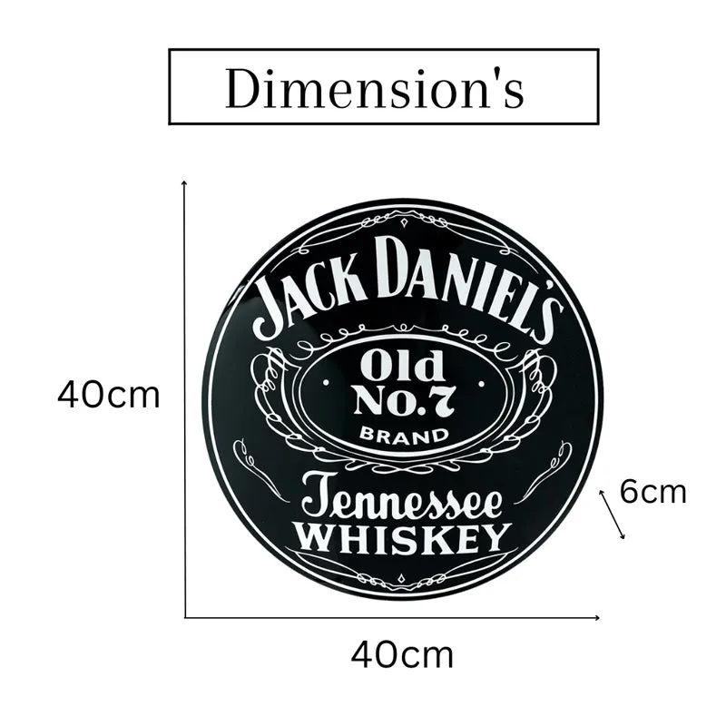 Jack Daniels Button Metal Wall Accent media 5