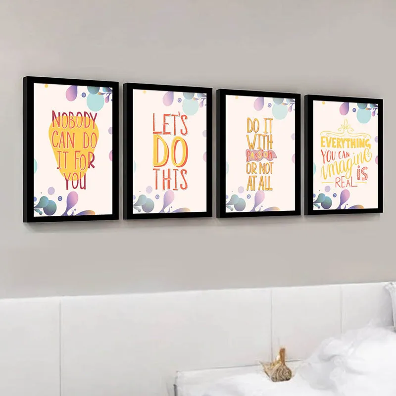 Lets Do This Wall Art - Set Of Six media 4