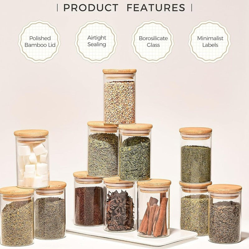 Clear Edge Airtight Jars (320 mL Each) - Set of Twelve media 7