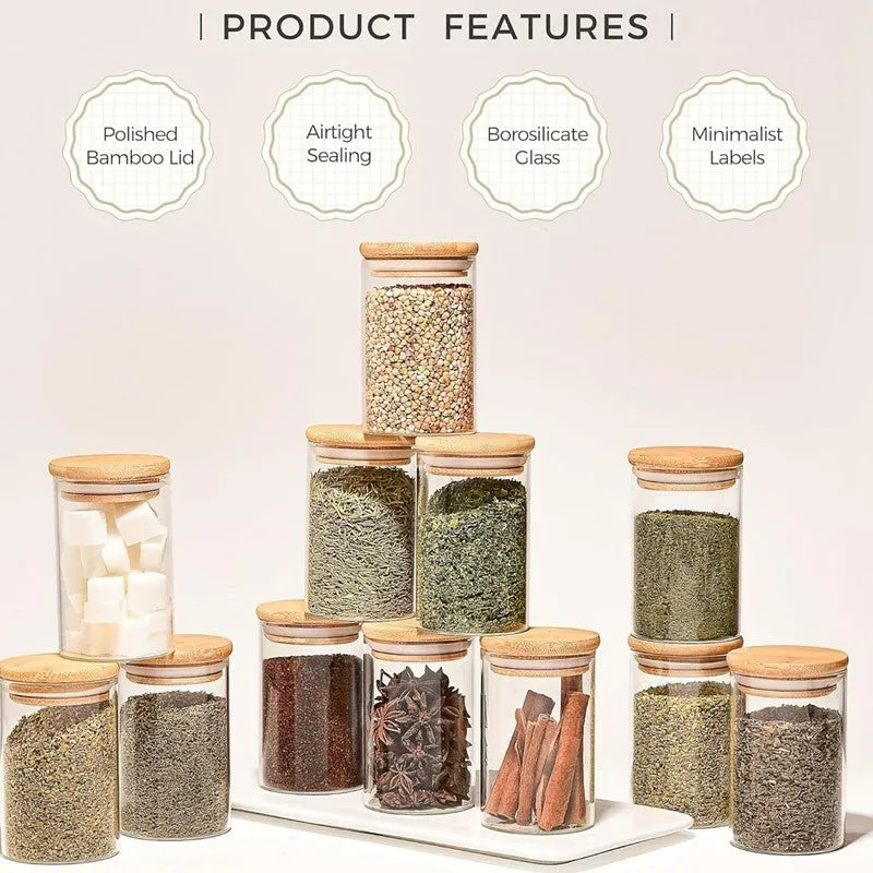 Clear Edge Airtight Jars (320 mL Each) - Set of Twelve media 7