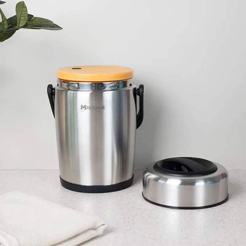Cassa Insulated Lunch Box (Steel) 2500 ML - Two Piece Set media 8