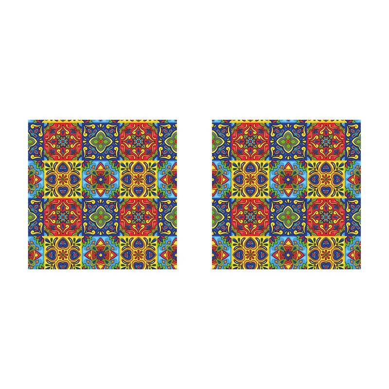 Jaipuri Mosaics Canvas Wall Art - Set Of Two media 3