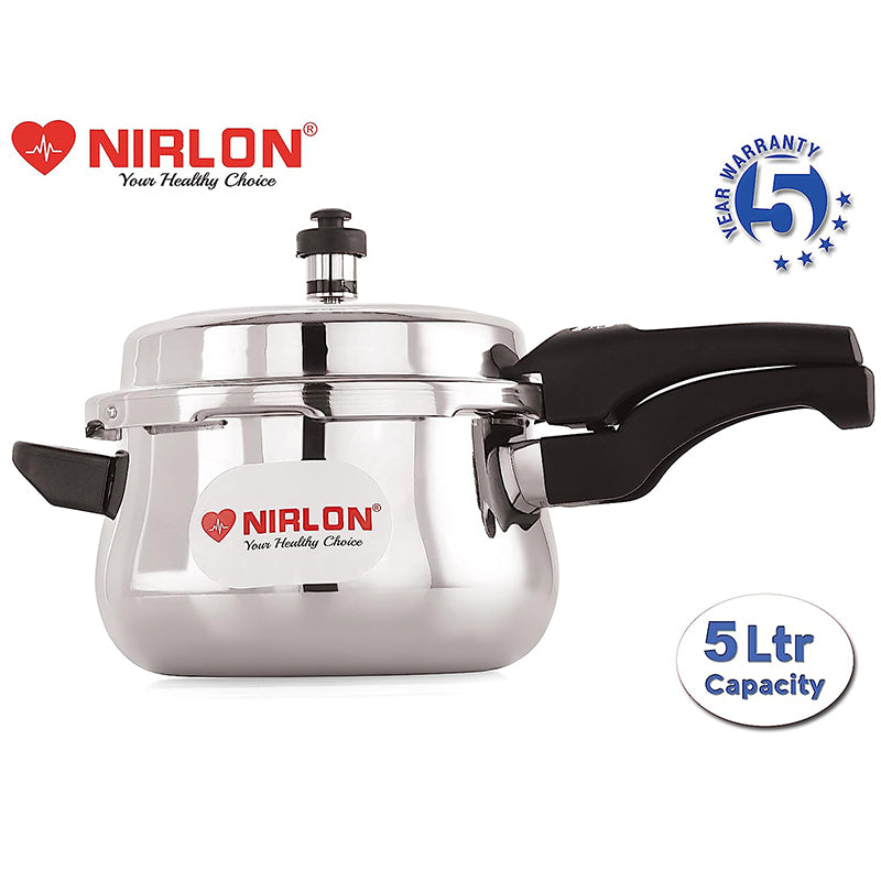 Nirlon Steel Pressure Cooker Outer Lid - 5000 ML/ 9 Inches media 7