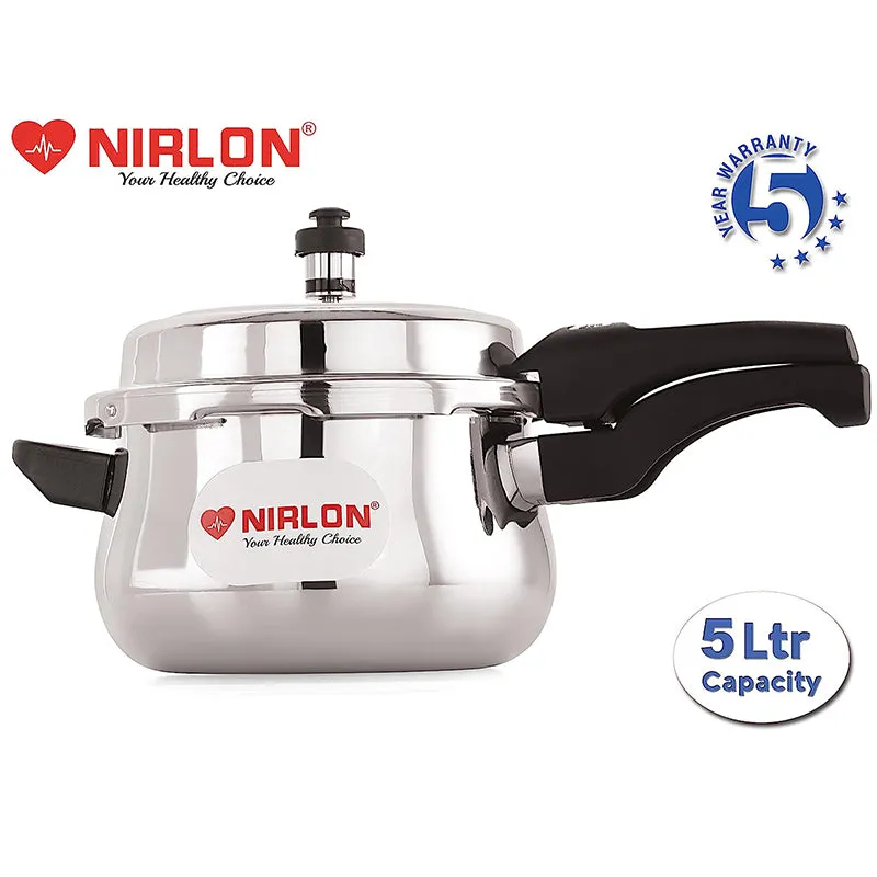 Nirlon Steel Pressure Cooker Outer Lid - 5000 ML/ 9 Inches media 7