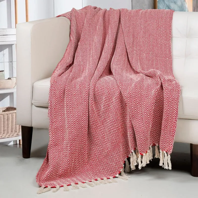 Twilight Fold Throw - Red media 1