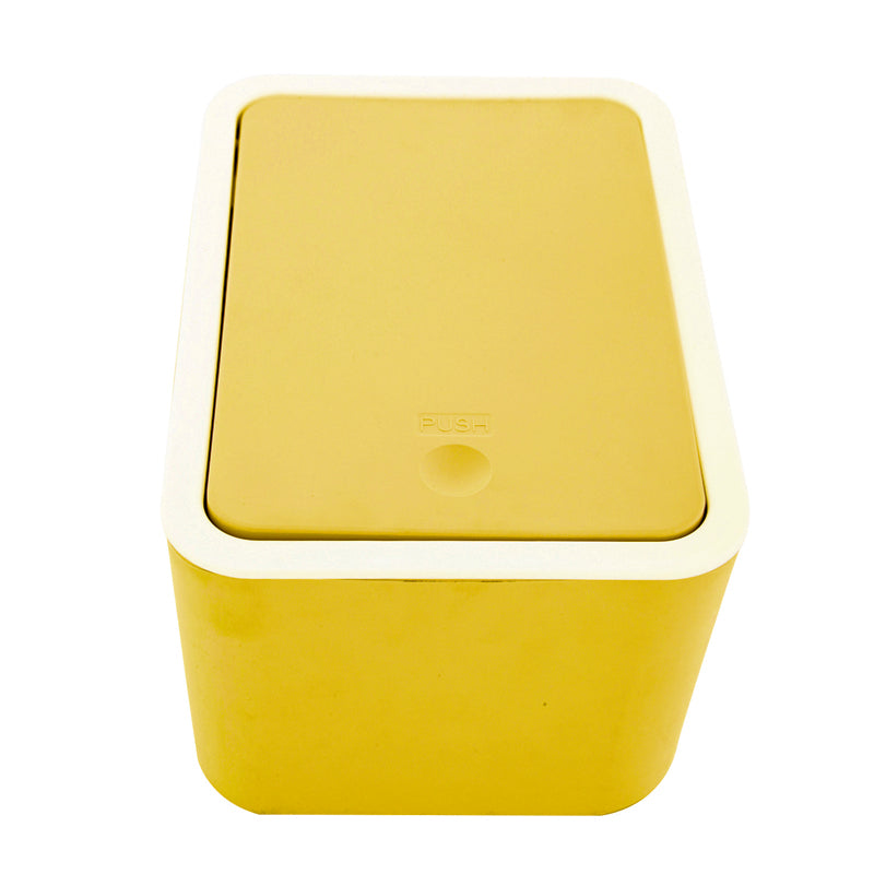 Mille Plastic Storage Basket  - Yellow media 6