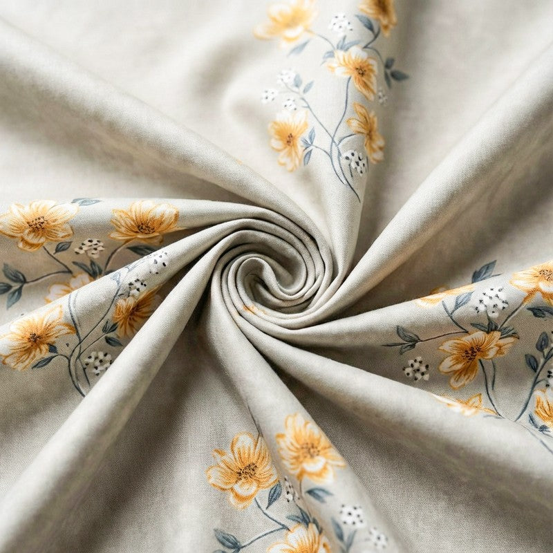 Floral Candy Cotton Bedsheet - 170 TC media 5