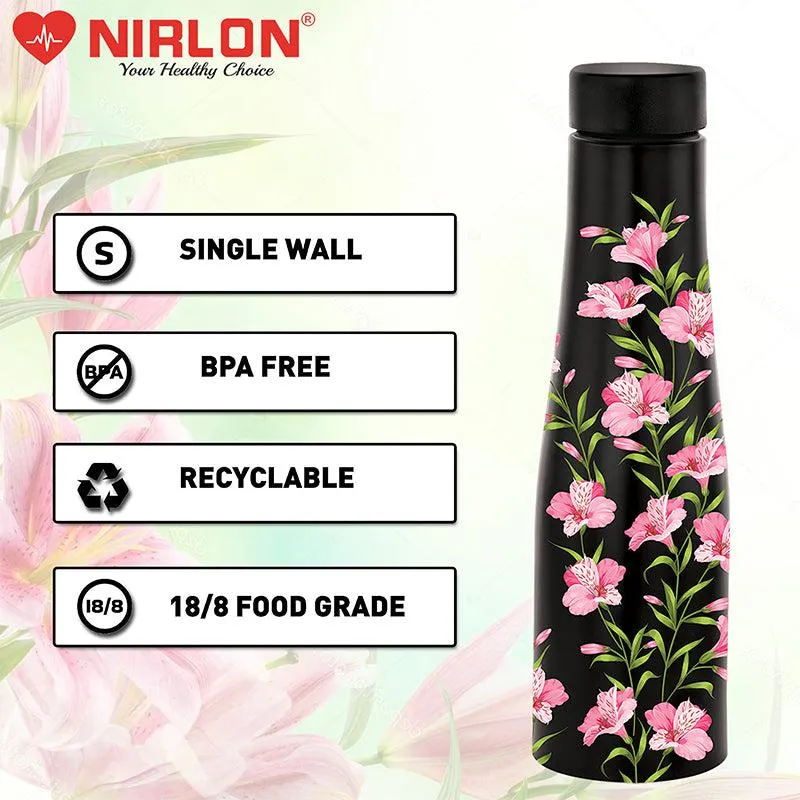 Pink Bud Flora Water Bottle - 1000 mL media 5