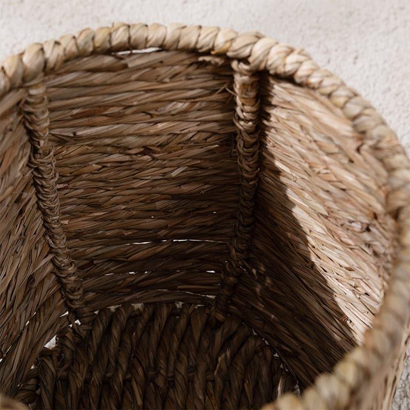 Boruna Natural Fiber Storage Basket - Brown media 5